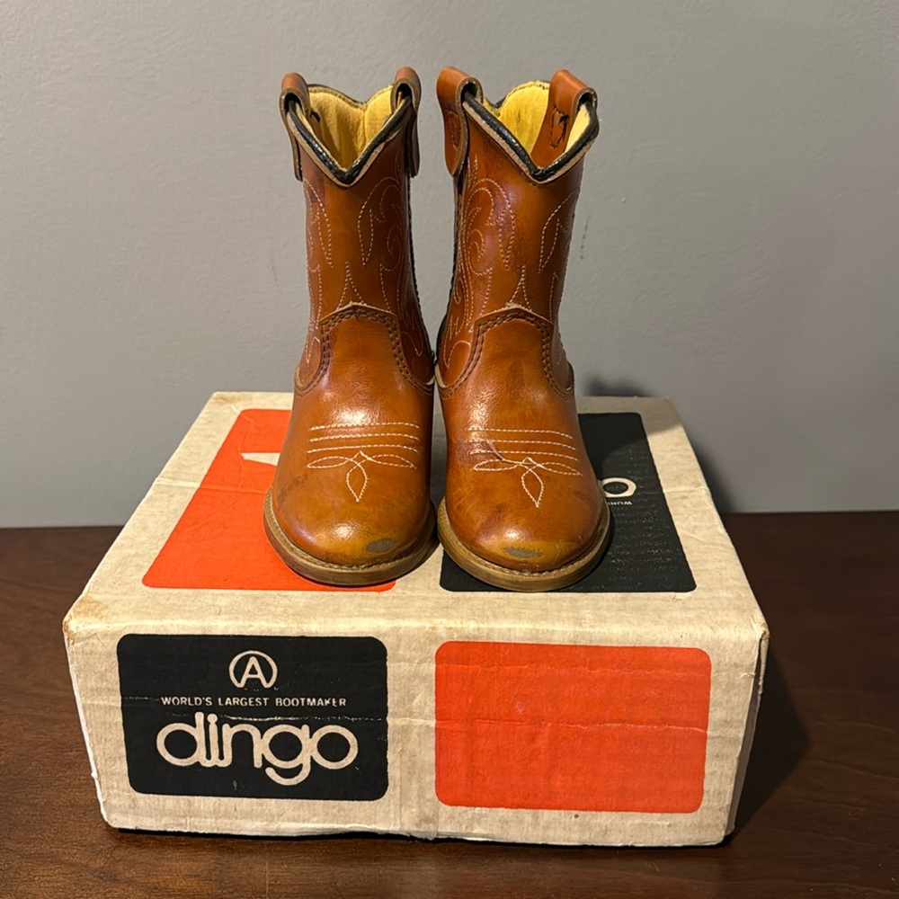Dingo Children’s Cowboy boots tan